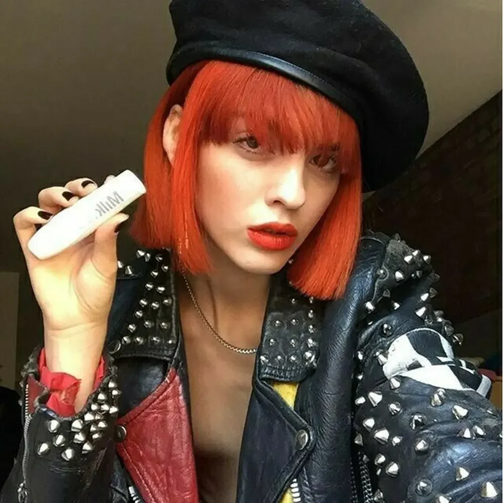 MILK MAKEUP Lip Marker Turnt orange vegan full size .07 fl oz long wearing NEW